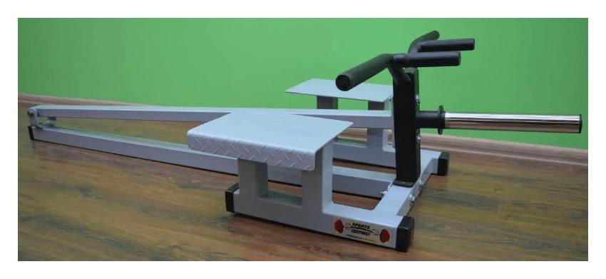 Т-тяга с упором на ноги, Проф серия, для зала RNS_ПС-34-Т-ГРИФ-Т-ТЯГА