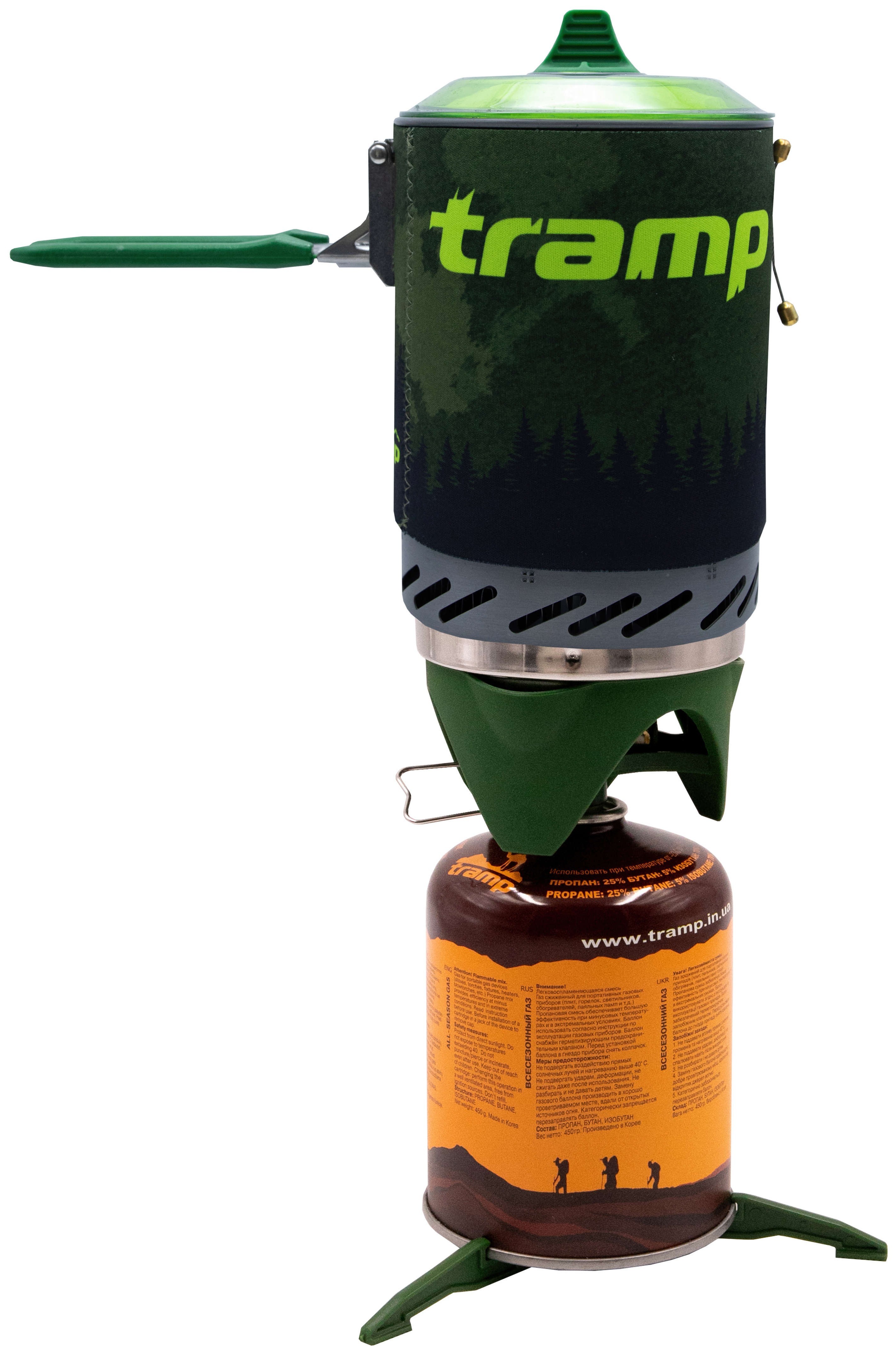 Система для приготування їжі Tramp 1,0л olive UTRG-115 
