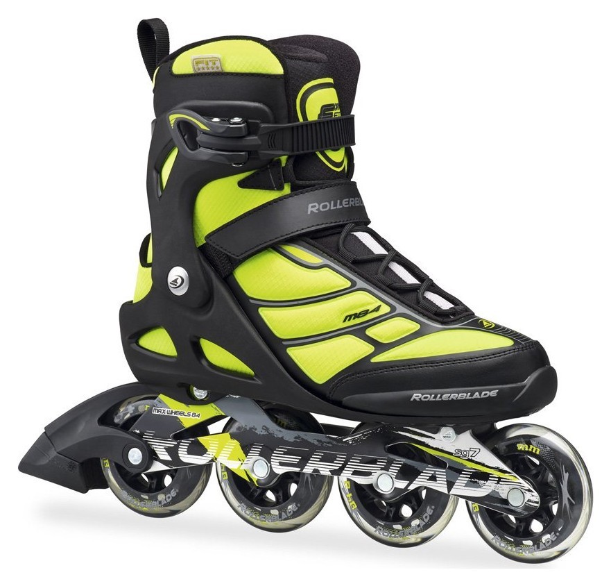 Роликові коньки для дорослих Rollerblade MACROBLADE 84 M 42 (11US) 270мм Yellow fluo/black (07623300 Q96) O RCH_11132