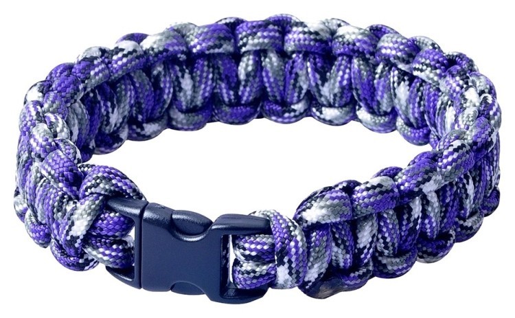 Munkees 6463 браслет Paracord 23 см purple 6463-PR