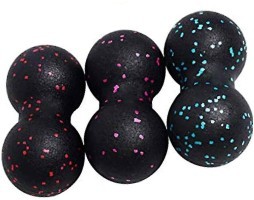 М'яч масажний, подвійний (8890) Bavar Sport