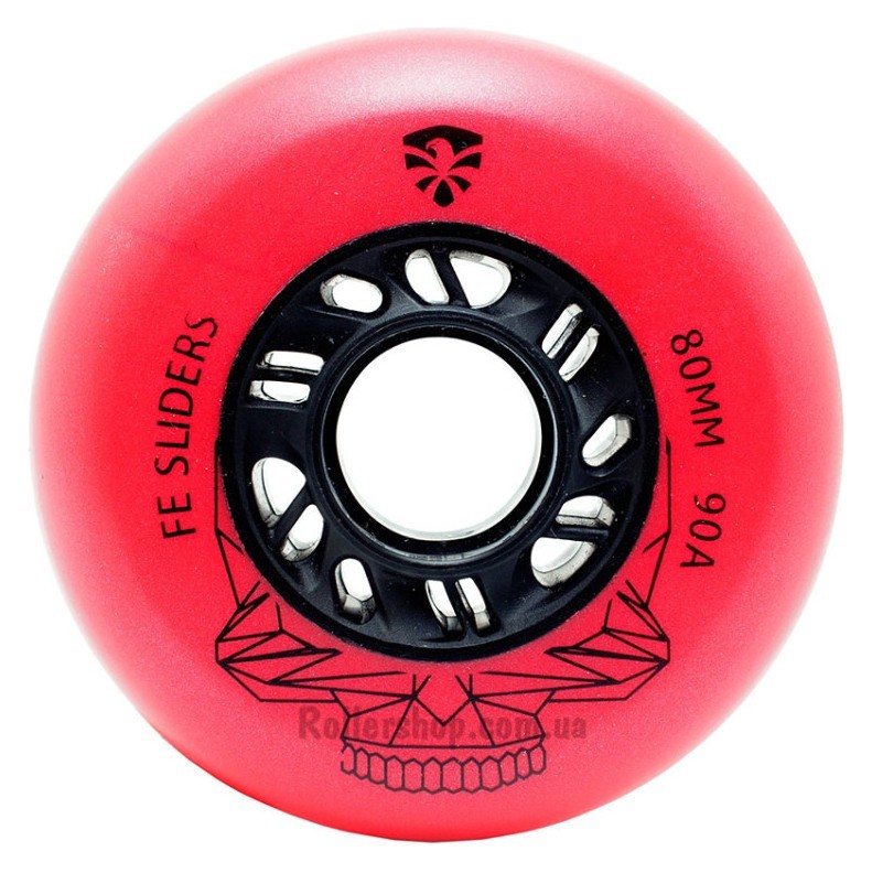 Колеса для роликових ковзанів Flying Eagle Sliders 90A 4 шт червоні ROL_4125_3