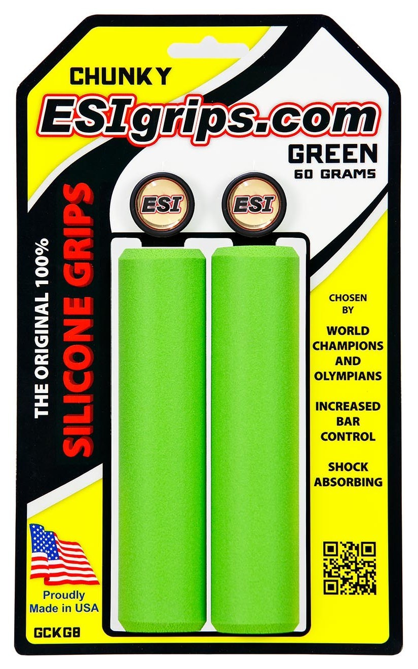 Гріпси ESI Chunky Green (зелені) OBOD_GCKG8