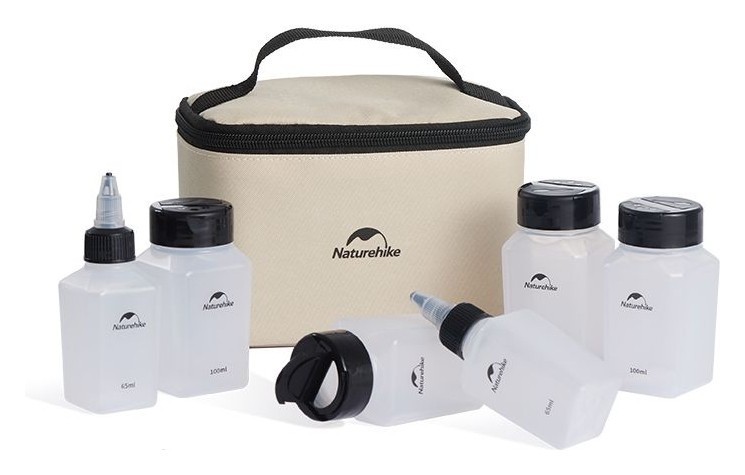Набір ємностей для спецій Naturehike CNH22CJ043, 6 предметів FNR_6975641887553