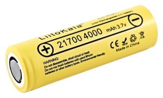 Аккумулятор LiitoKala Lii-40A 21700 4000mah battery