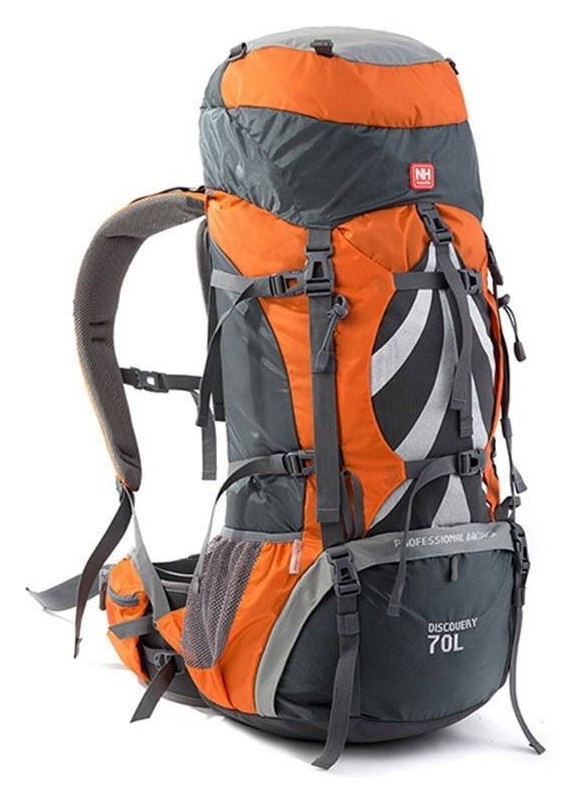 Рюкзак туристичний Naturehike NH70B070-B, 70 л + 5 л, помаранчевий FNR_6927595709016
