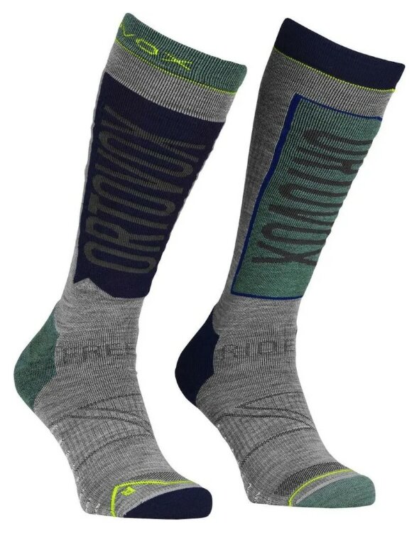 Шкарпетки Ortovox Free Ride Long Socks Mns GRG_025.001.1084