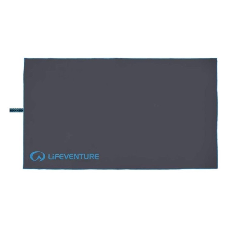 Lifeventure полотенце Recycled Soft Fibre Trek grey L 63610-L