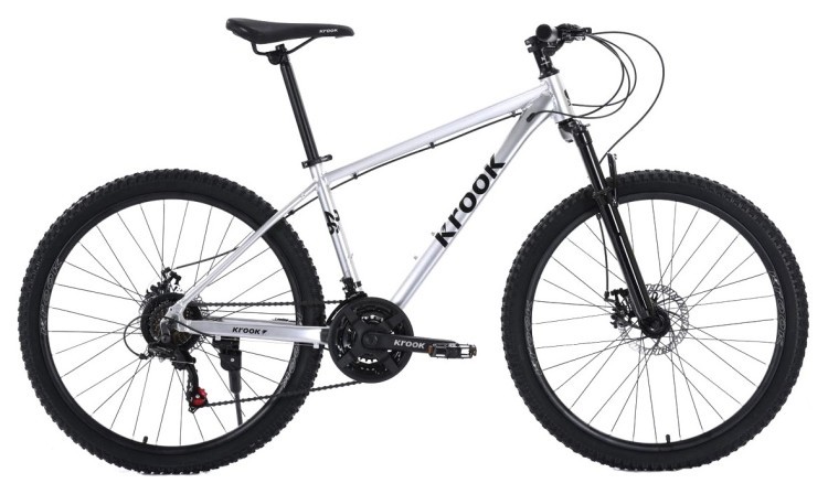 Велосипед 26" Krook 26 2025 сірий SKE-46-19