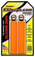 Грипсы ESI Chunky Orange (оранжевые)