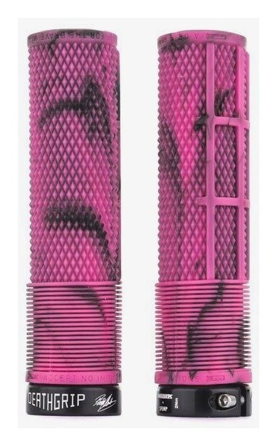 Гріпси DMR Brendog DeathGrip Thick (A20) Flangeless [Marble Pink] OBOD_DMR-G-BREN2-THICK-MP