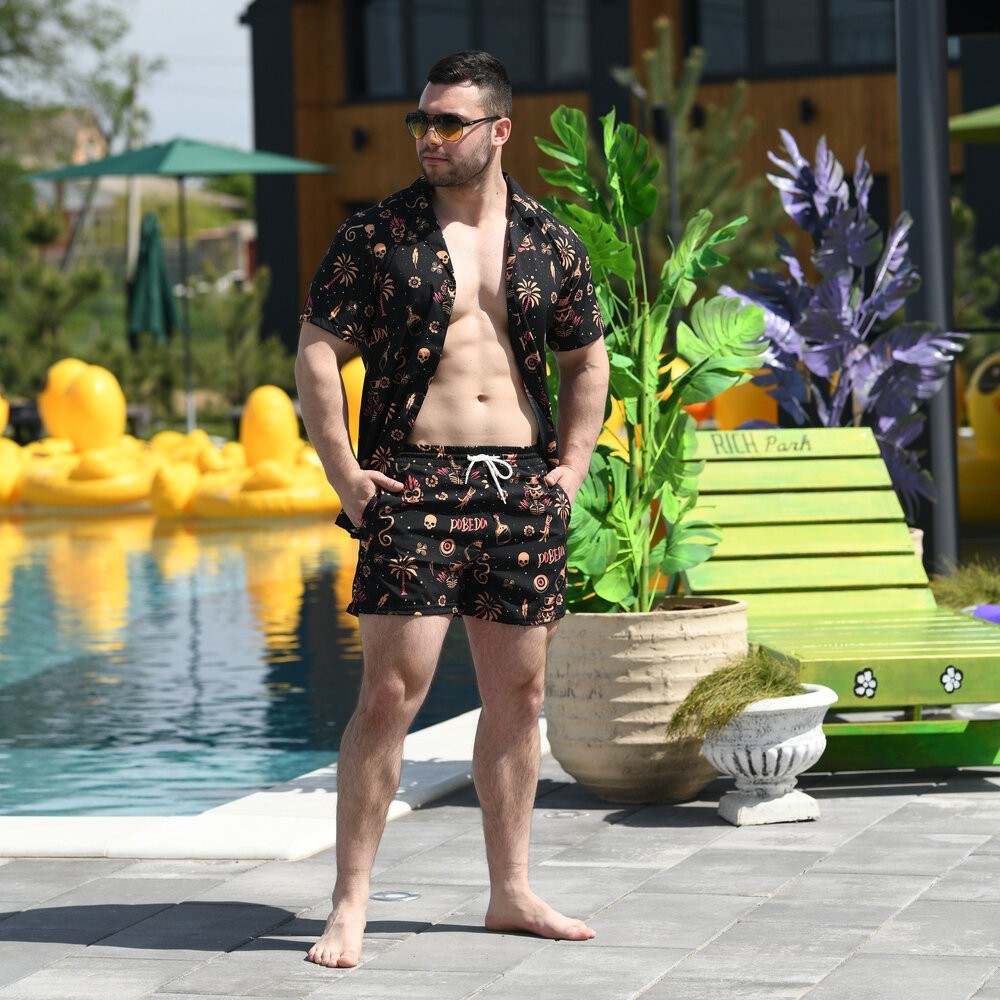 Плавальні шорти чоловічі Pobedov Pool day Totem POB_00000004416