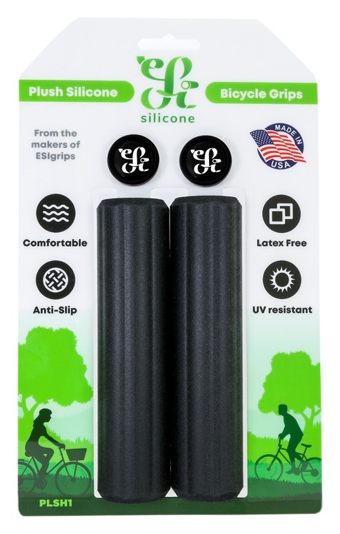 Грипсы ESI Plush Silicone (black) OBOD_PLSH1