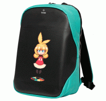 Рюкзак Sobi Pixel Neo SB9704 Mint із LED екраном