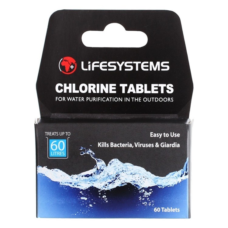 Таблетки для дезінфекції води Lifesystems Chlorine 31201