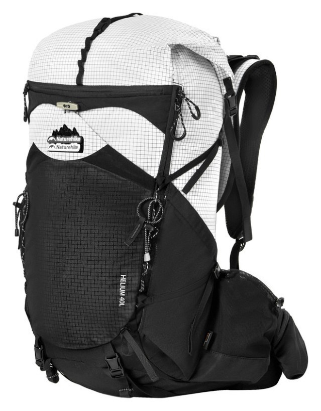 Рюкзак туристичний Naturehike Helium CNK2450XB016, 40 л, білий, M FNR_6976507668088