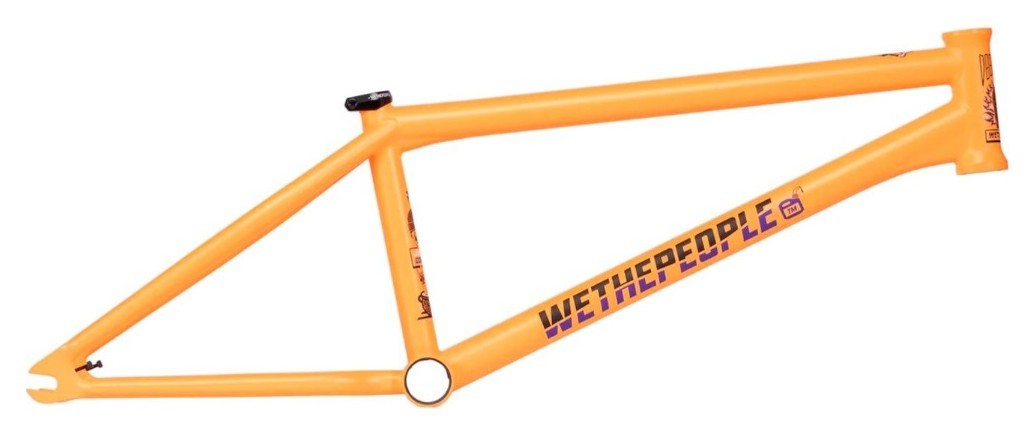 Рама WeThePeople DOOMSAYER 20.75"TT Jordan Godwin Signature матова оранжева VELD_4055822512190