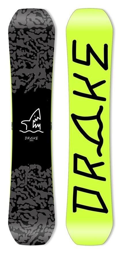 Сноуборд Drake URBAN 154 Black/grey/light green (76261004) O RCH_20242