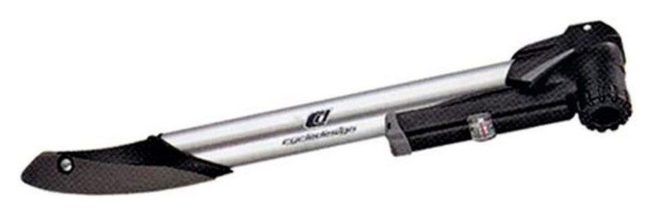 Насоси для велосипедів Cycledesign ALU P-METR Silver/black (PP1687) RCH_17867