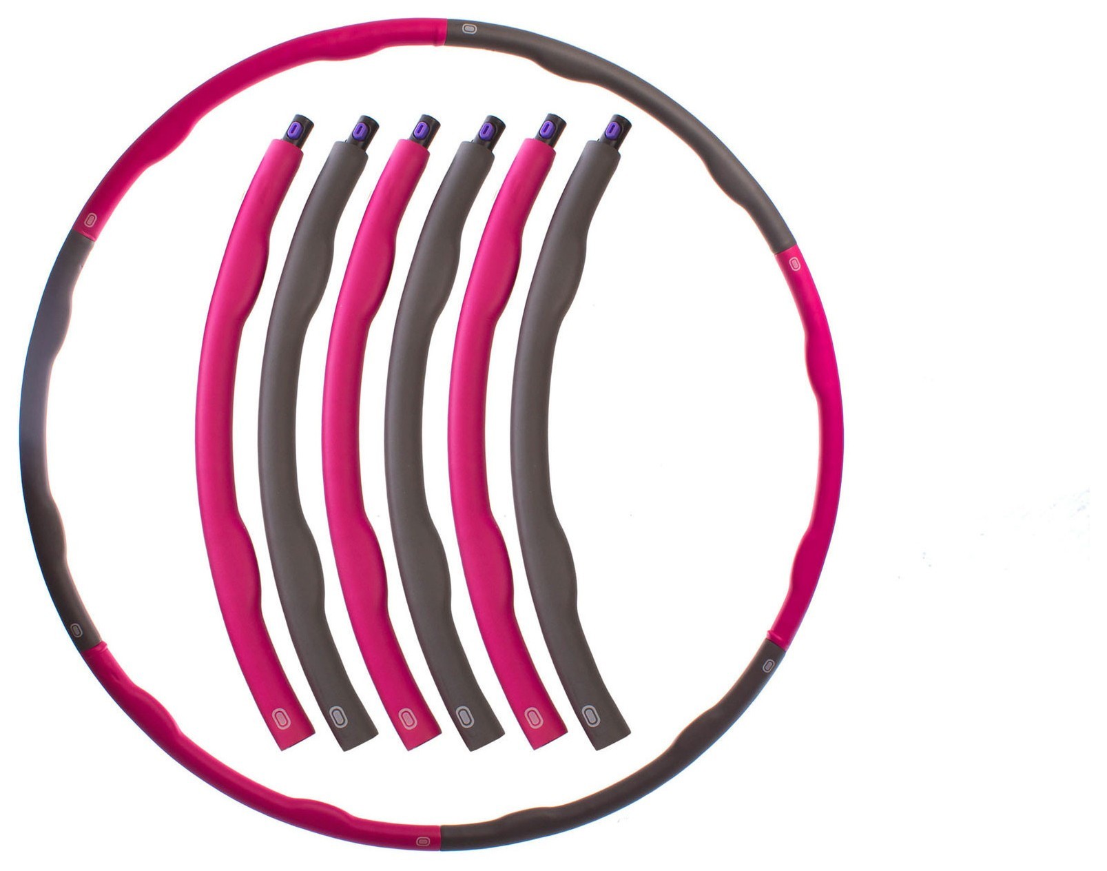 Кнопковий хула хуп масажний (407) Bavar Sport BVR_168