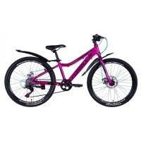 Велосипед AL 24" Formula ACID DD рама- с крылом Pl 2024 (розовый)