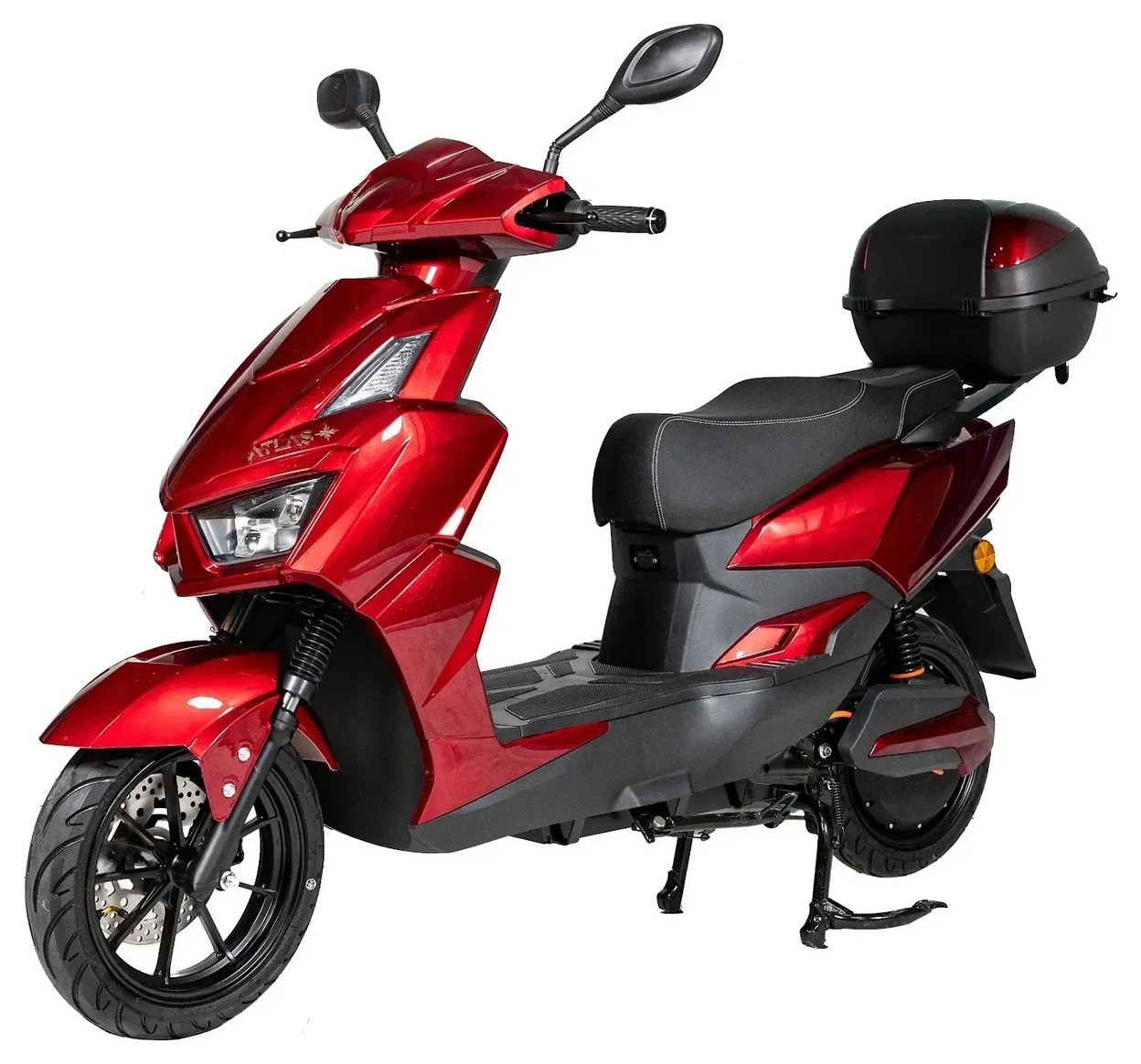 Електроскутер ATLAS Tiger Box Plus 2000W Red TOK_3123