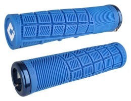 Грипсы ODI Reflex v2.1 Lock-On MTB Closed End 135mm Blue