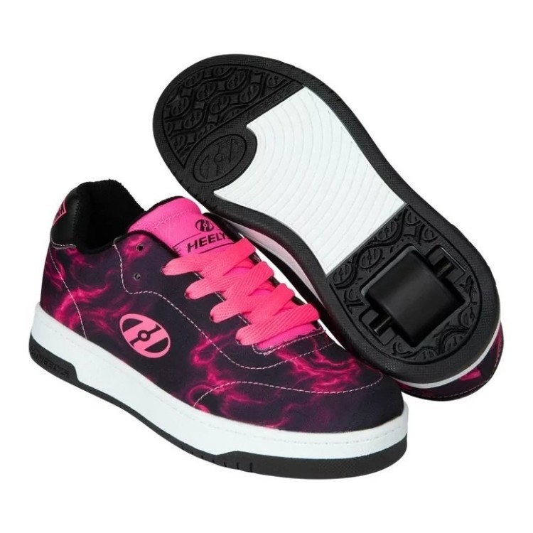Роликові кросівки Heelys Sleek (AHE00225061) Black/Pink HLY-G1W-5185
