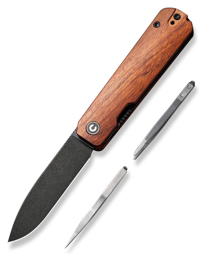 Ніж складаний Civivi Sendy Guibourtia Wood C21004A-2 FNR_C21004A-2