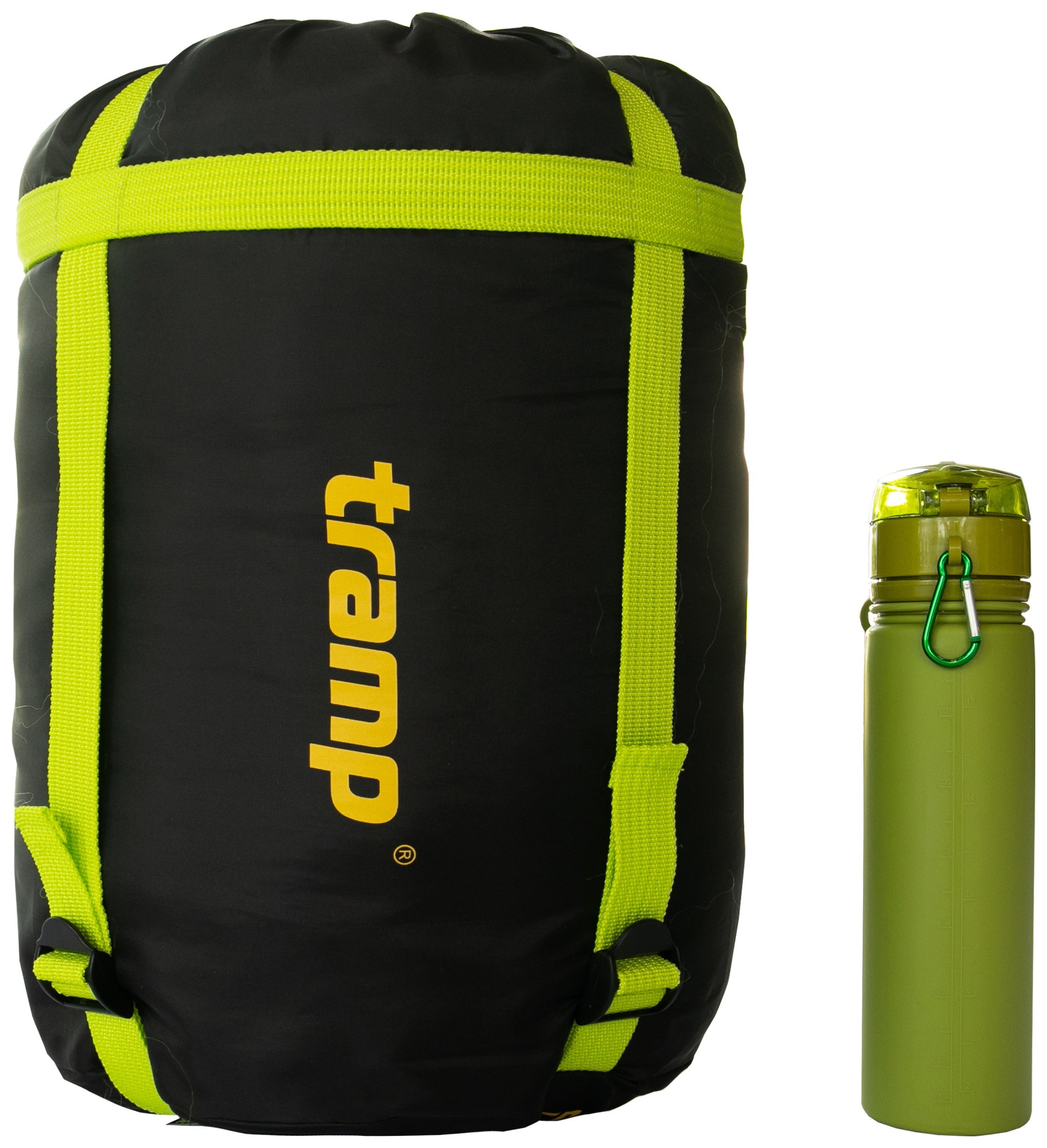 Спальний мішок Tramp Rover Long кокон правий olive/grey 230/90-55 UTRS-052L 