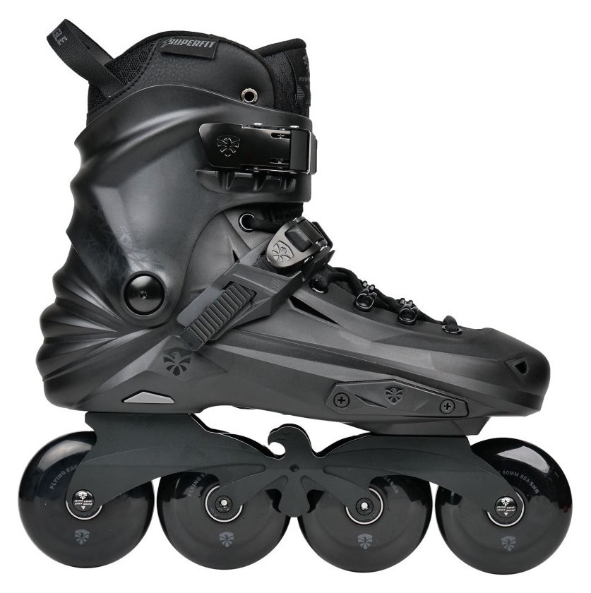 Фрискейтовые роликовые коньки Flying Eagle X7F Reaver черные 41 ROL_12527_6