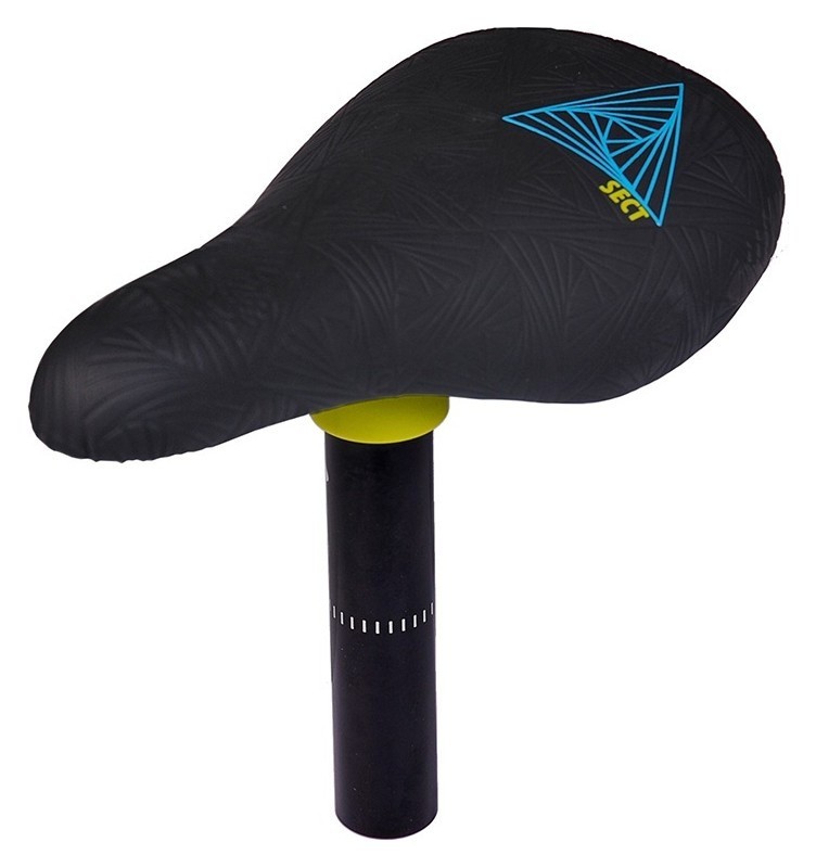 Сідло DMR SADDLE SECT Combo (27.2) Blue/Lime OBOD_DMR-JS-SECT-K2