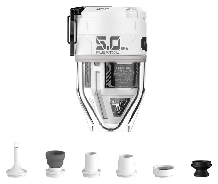 Насос-ліхтар кемпінговий Flextail Max Pump 3, білий FNR_MP3G650-WT-i