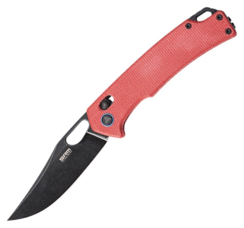 Ніж складаний SRM Retriever 9203-MR2, червоний FNR_9203-MR2