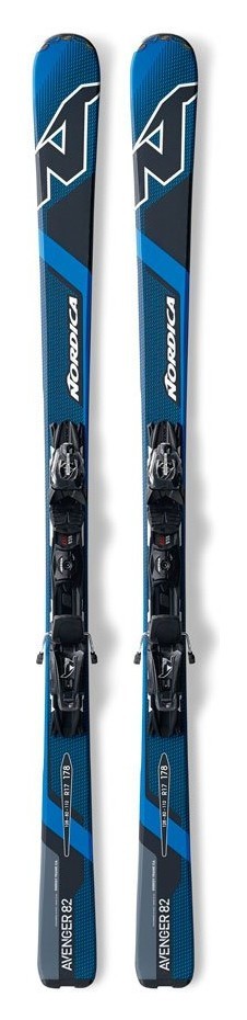 Ліжі гірські комплект Nordica AVENGER 82 EVO+N ADV PRE 170см Blue/black (0A5069Q5+0C4042 001) RCH_16246