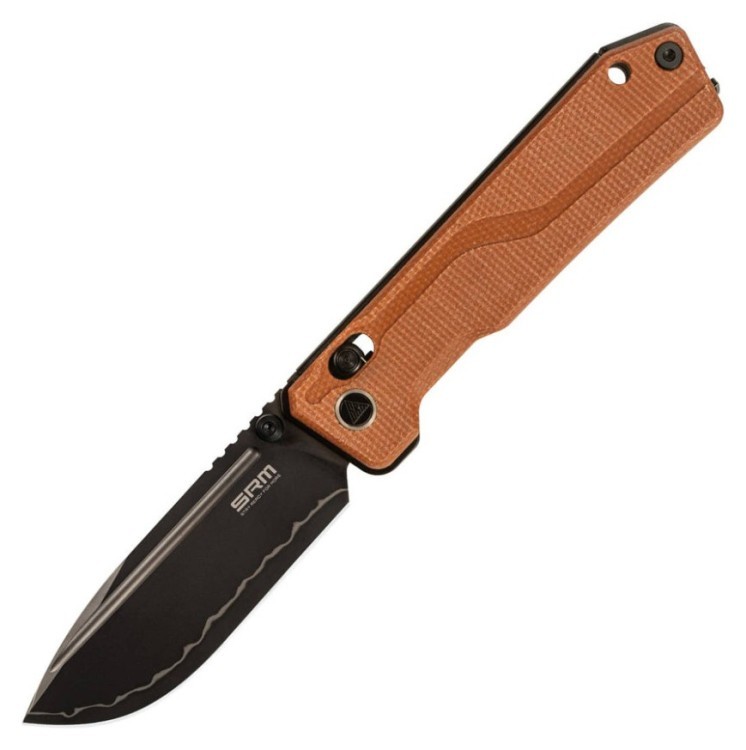 Ніж складаний SRM Rubik 7228B-MN2, коричневий FNR_7228B-MN2