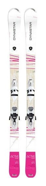 Ліжі гірські (комплект) Dynastar ACTIVE EASY XPRESS ECO+XPRESS W 10 B83 143см White/pink (DADVL01+FCDD052) O RCH_20674
