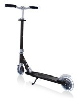 Самокат GLOBBER серии FLOW ELEMENT LIGHTS, черный, колеса с подсветкой, до 100кг, 5+, 2 колеса