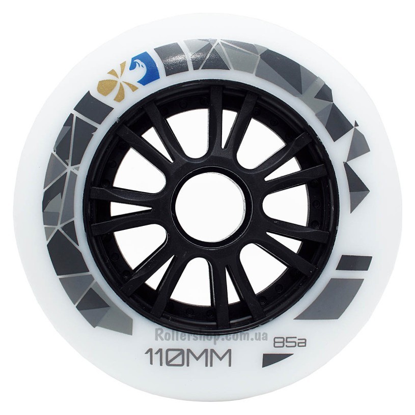 Колеса для роликів Flying Eagle SHR Speed 85A 3 шт білі ROL_4194_1