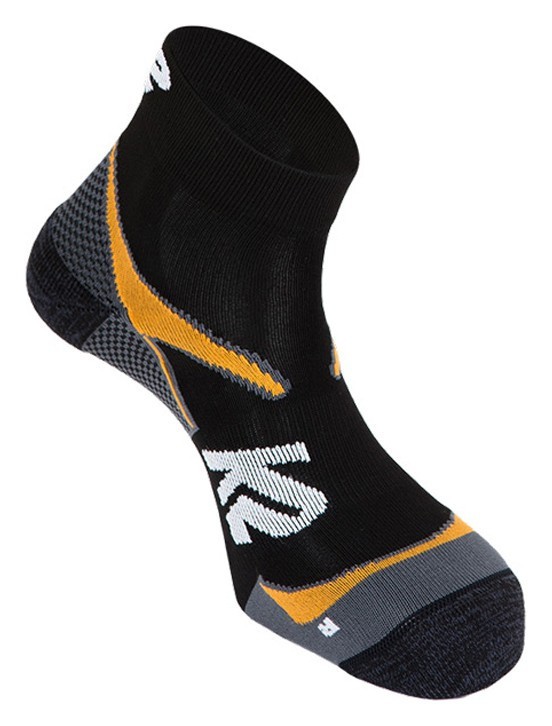 Носки для туризму K2 ACTIVE TECH MID SOCK 2 PAIRS 39-42 Black/orange (11767) RCH_19198