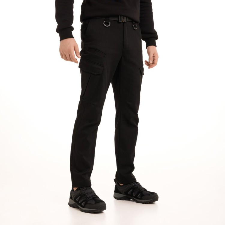 Зимові тактичні брюки чорні Pobedov trousers Tactical ЗИМА 3XL POB_00000002761