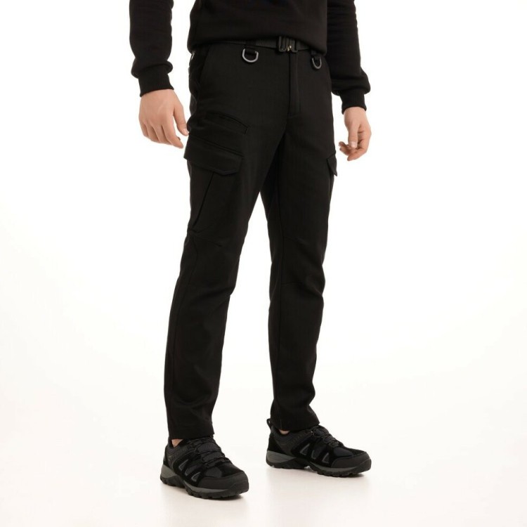Зимові тактичні брюки чорні Pobedov trousers Tactical ЗИМА 3XL POB_00000002756