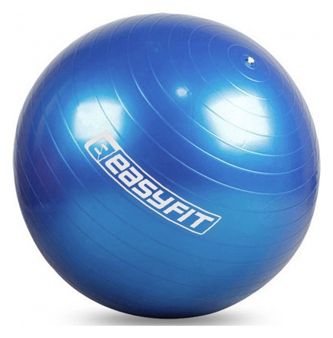 М'яч для фітнеса EasyFit 55 см синій EFIT_EF-3006-BL