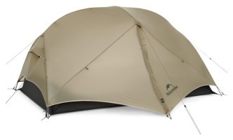 Палатка двухместная ультралегкая Naturehike Mongar UL CNK2550WS016, коричневая