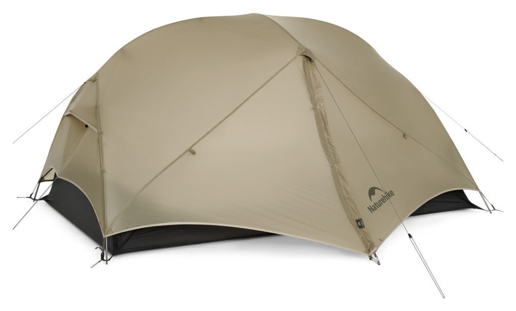 Палатка двухместная ультралегкая Naturehike Mongar UL CNK2550WS016, коричневая FNR_6927595770399