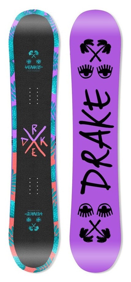 Сноуборд Drake VENICE 148 Violet/black (76261013) RCH_20234