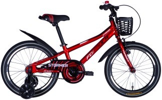 Велосипед AL 18" Formula STORMER BH рама-9" червоний з чорним та білим 2025