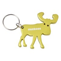 Munkees 3473 брелок-открывалка Moose yellow