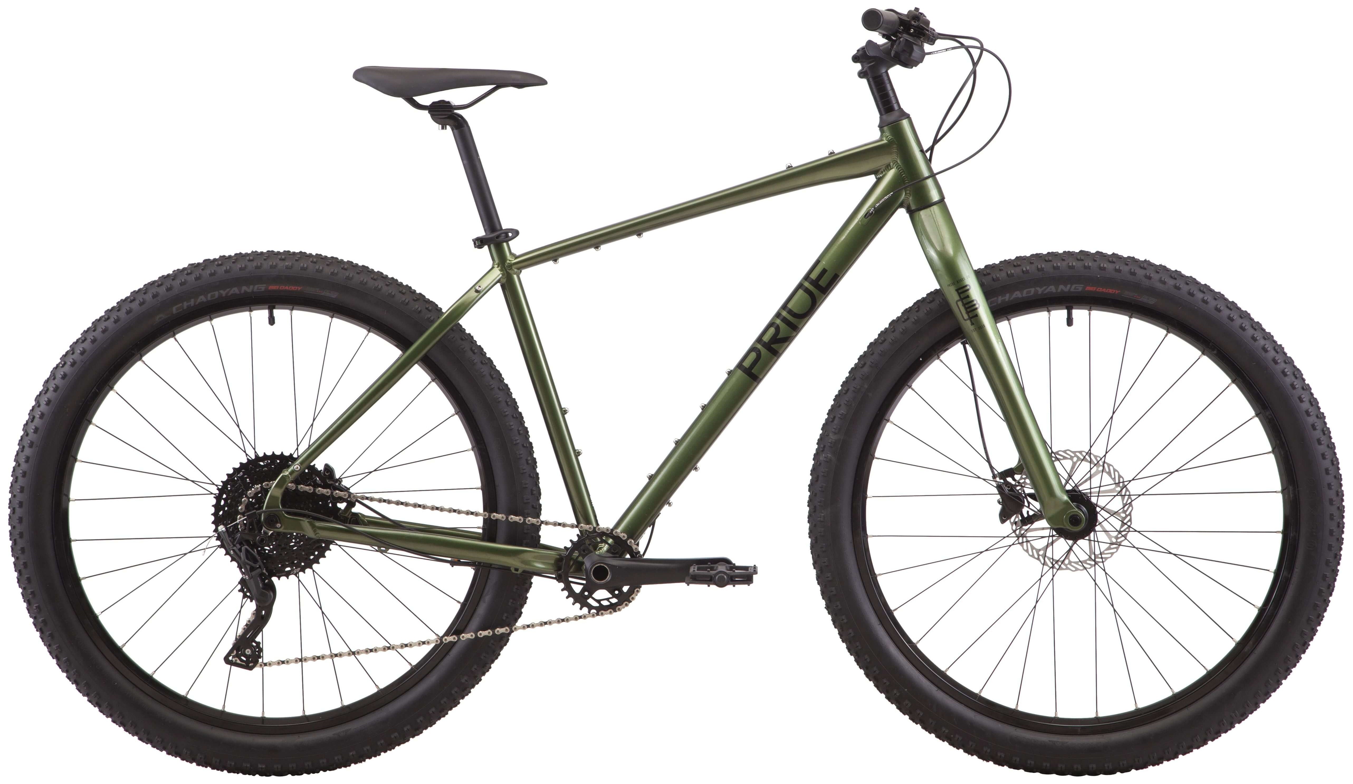 Велосипед 29+" Pride STEAMROLLER рама - M 2024 зеленый SKD-87-16