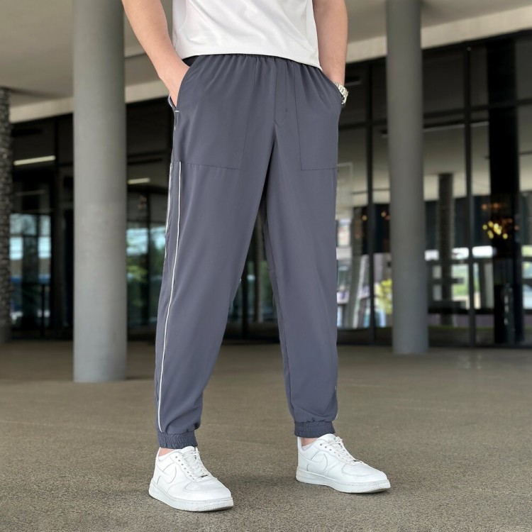 Чоловічі легкі джогери із софту антрацит Pobedov Weekend POB_00000009315